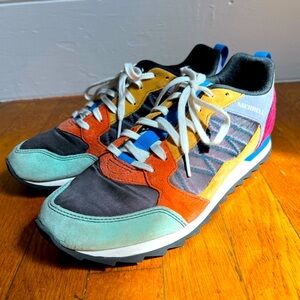 Merrell Women's Alpine Multicolor Sneakers, Womens 10, worn once
